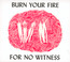 Burn Your Fire For No Witness - Angel Olsen