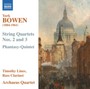 String QRTS 2 -3 & Phantasy-Quintet - Bowen  /  Lines  /  Archaeus QRT