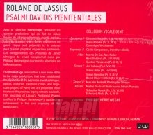 Psalmi Davidis Poenitentiales - Lasso  /  Herreweghe  /  Collegium Vocale Gent