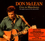 Live In Manchester - Don McLean