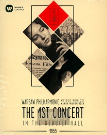 Warsaw Philharmonic Archive: The 1ST Concert 1955 - Warsaw Philharmonic / Wanda Wilkomirska / Witold Rowickii - powiększ Warsaw Philharmonic Archive: The 1ST Concert 1955 - Warsaw Philharmonic / Wanda Wilkomirska / Witold Rowickii