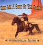 Sing Me A Song Of The Saddle - V/A