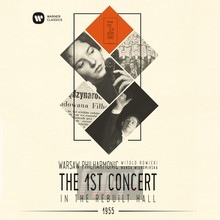 Warsaw Philharmonic Archive: The 1ST Concert 1955 - Warsaw Philharmonic / Wanda Wilkomirska / Witold Rowicki - powiększ Warsaw Philharmonic Archive: The 1ST Concert 1955 - Warsaw Philharmonic / Wanda Wilkomirska / Witold Rowicki