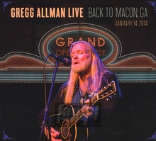 Live: Back To Macon Ga - Gregg Allman