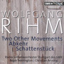 Two Other Movements - Rihm  /  Radio-Sinfonieorchester Stuttgart Des SWR