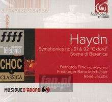 Haydn: Symphonies No.91 & 92 - Rene Jacobs - bigger Haydn: Symphonies No.91 & 92 - Rene Jacobs