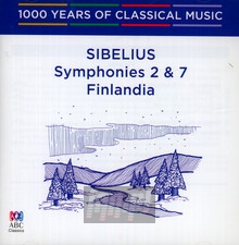 Sibelius: Symphonies 2 & 7 / Finlandia - Arvo Volmer