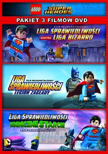 Lego: Pakiet 3 Filmw (3DVD) (Lego Scooby-Doo, Lego Przygoda - Movie / Film
