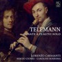 Telemann: Sonate For Solo Flute - Telemann  / Lorenzo   Cavasanti  / Sergio  Ciomei 