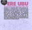 Les Haricots Sont Pas Sales 1987-1991 - Pere Ubu