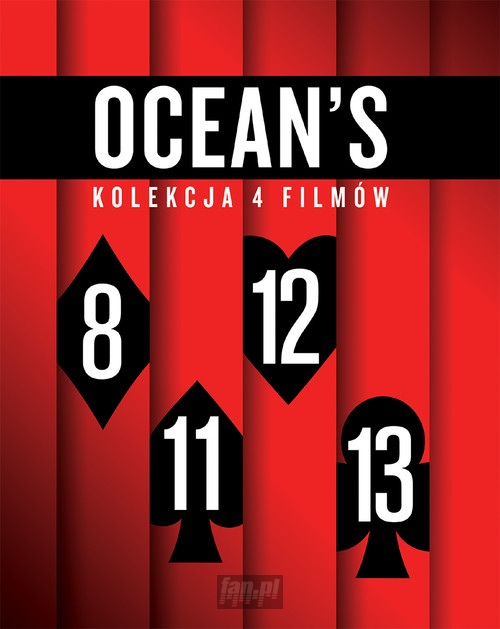 Ocean's (4 BD) Kolekcja 4 Filmw - Movie / Film