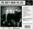 You Don't Know The Life - Jamie Saft / Stev Swallow - bigger You Don't Know The Life - Jamie Saft / Stev Swallow