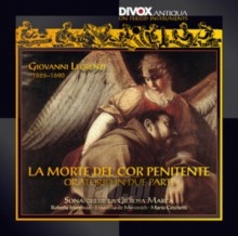 Morte Del Cor Penitente - Legrenzi Morte Del Cor Penitente - Legrenzi