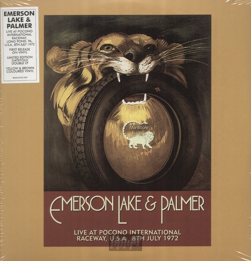 Live At Pocono International Raceway - Emerson, Lake & Palmer