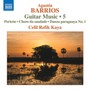 Guitar Music 5 - Barrios  /  Kaya