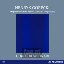 Complete String Quartets - Gorecki  /  Quatuor Molinari