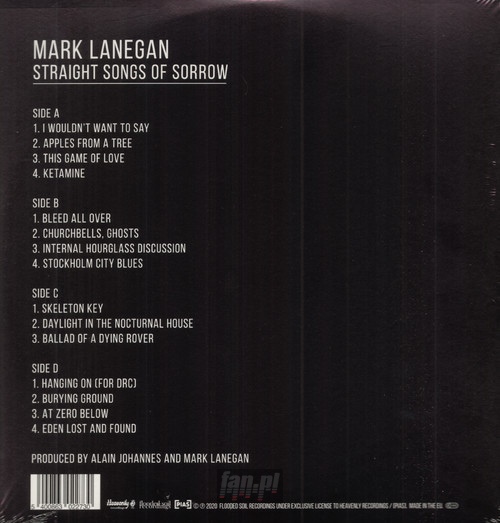 Straight Songs Of Sorrow - Mark Lanegan