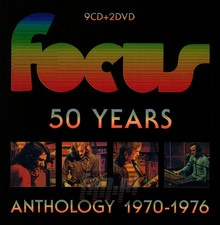 50 Years Anthology 1970-1976 - 9CD +2DVD - Focus