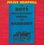 Boye Multi-National Crusade For Harmony - Julius Hemphill