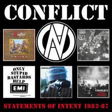 Statements Of Intent 1982-87: 5CD Clamshell Box - Conflict