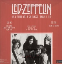 Live At The Fillmore West In San Francisco 9TH January 1969 - Led Zeppelin