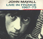 Live In France - John Mayall